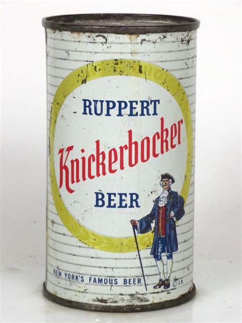 Item 34188 1958 Ruppert Knickerbocker Beer Flat Top Can 126 16 2