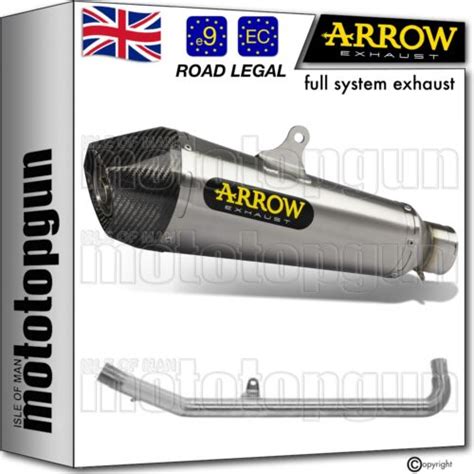 ARROW FULL SYSTEM EXHAUST OPEN RC X KONE NICHROM C APRILIA RS 125 2018