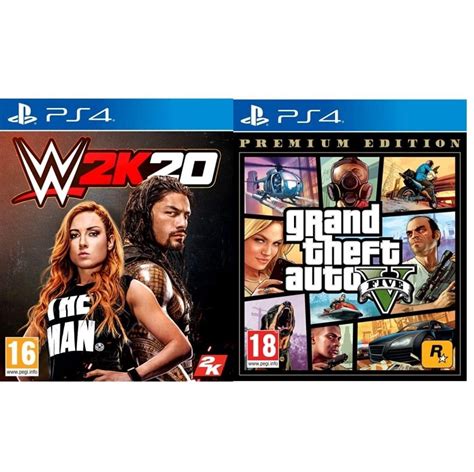 Wwe 2k20 Ps4 Grand Theft Auto V Premium Edition Ps4 Artofit