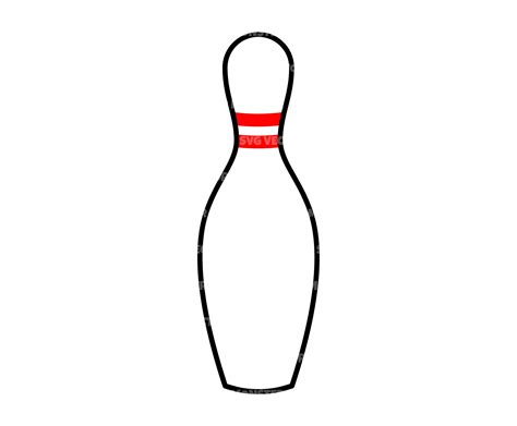 Bowling Pin Svg Bowling Split Namen Monogramm Svg Bowling Vater