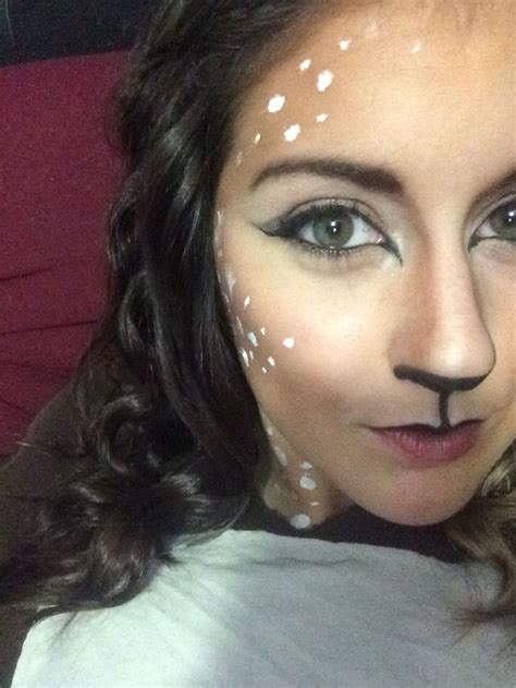 Deer makeup | Deer makeup, Makeup, Deer