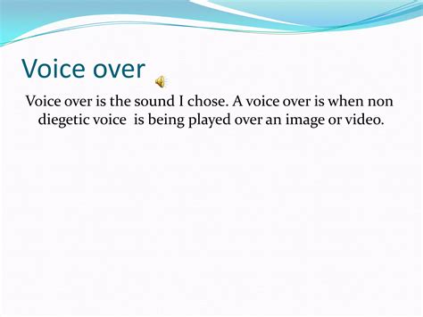 Voice Over Ppt