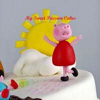 Love Peppa Pig Decorated Cake By Beata Khoo CakesDecor