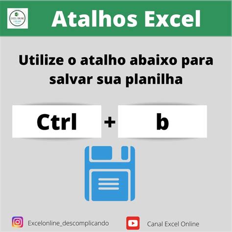 Atalhos Excel In Excel Development Simple