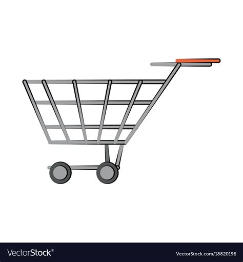 Shopping cart symbol Royalty Free Vector Image