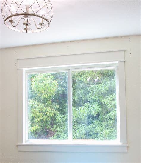 How To Add Trim To Builder Grade Windows My Frugal Adventures