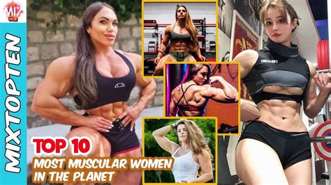 TOP 10 MOST MUSCULAR WOMAN IN THE PLANET BIGGEST FEMALE BODYBUILDER