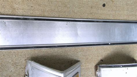 1981 1987 Chevy C10 Truck Squarebody Cab Corner Belt Trim Molding Oem Rear Cab Body Moldings