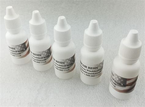 American Windshield Repair Resin Ml Bottle Five Bottle Pack