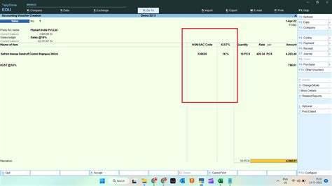 2022 Best Tally TDL To Add HSN SAC And GST Details In Voucher Entry