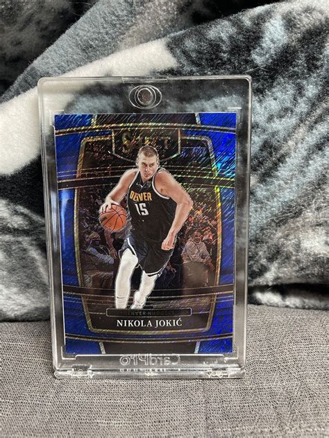 Panini Select Basketball Nikola Jokic Blue Shimmer Denver