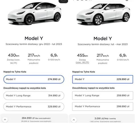 Tesla Obni A Ceny W Polsce Motocaina Pl