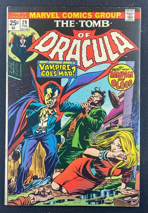 Tomb Of Dracula Vf Gil Kane Gene Colan