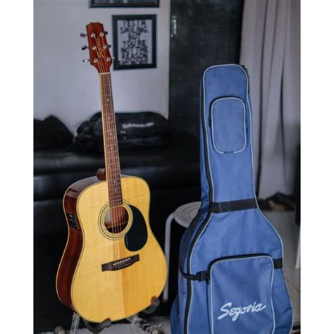 Jual Gitar Segovia D Gn Akustik Elektrik Original Shopee Indonesia