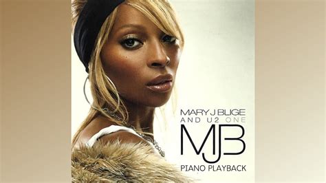 One U Ft Mary J Blige Karaoke Version Piano Playback Youtube