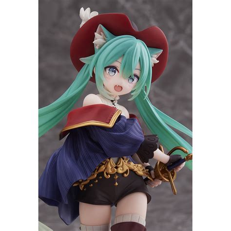 Taito Vocaloid Hatsune Miku Puss In Boots Wonderland Prize Figure