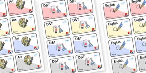 Free Mondrian Themed Editable Book Labels Teacher Made