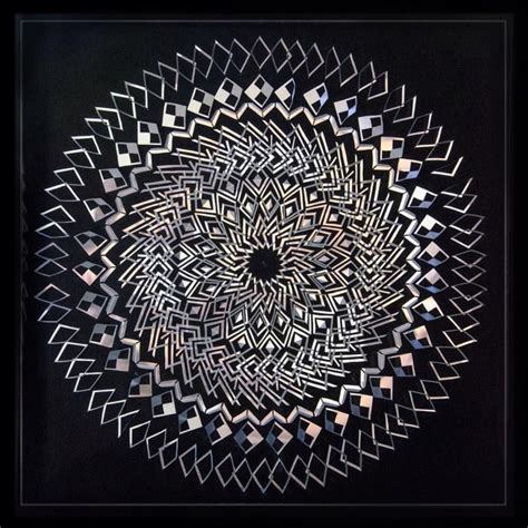 Spirtual Mandalas cut from a single sheet of paper | DeMilked