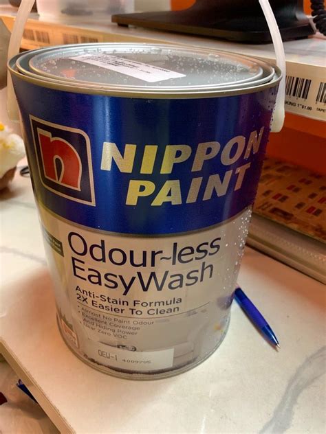 Nippon Paint L Odour Less Easy Wash Colour Np Ow P Tender Loving