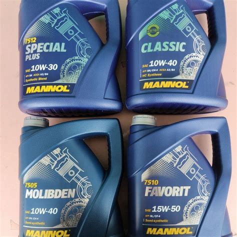 Mannol Classic Molibden Special Plus Favorit Semi Synthetic