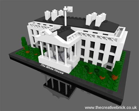 Lego Set 21006 - The White House by thecreativebrick on DeviantArt