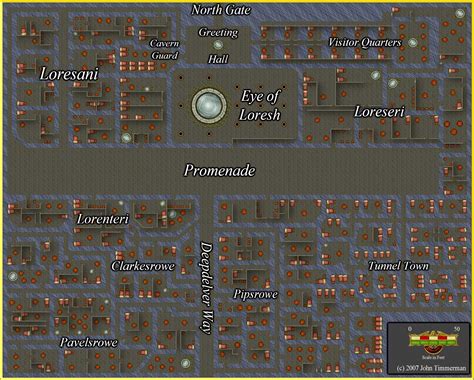 Fantasy Dungeon Map #3 - Free Fantasy Maps