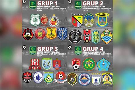 28 Klub Siap Mengarungi Pegadaian Liga 2 Musim 2023-2024, Ini Daftar ...