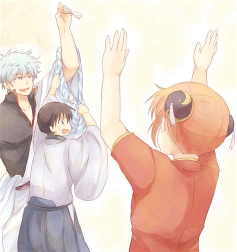 Gintoki Kagura Shinpachi Xd Gintama Fan Art Fanpop