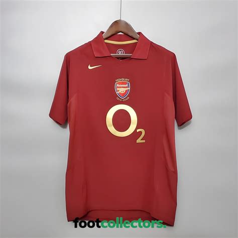 ARSENAL HENRY VINTAGE RETRO JERSEY 2005 06