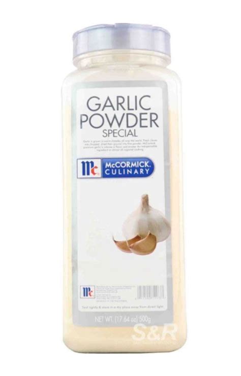 Mccormick Garlic Powder Special 500g Lazada Ph