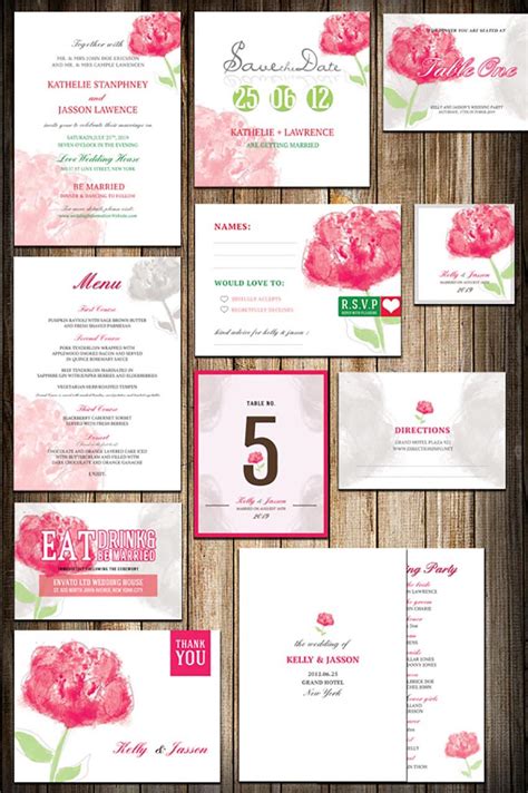 20 Elegant Wedding Program Templates | Envato Tuts+