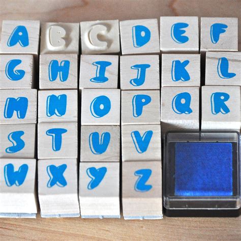 Alphabet Rubber Stamp Kit – Imagine Childhood