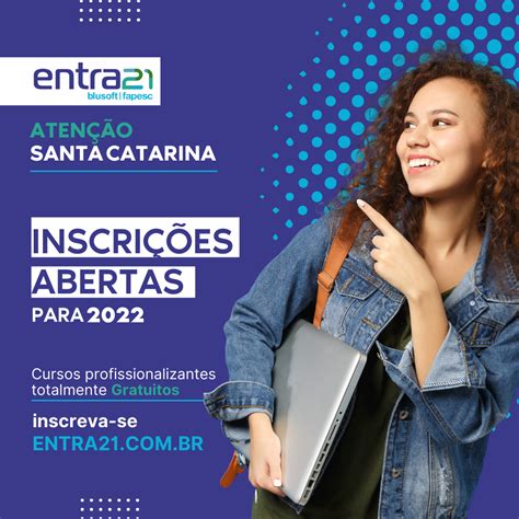 Programa Entra21 está inscrições abertas para cursos gratuitos na