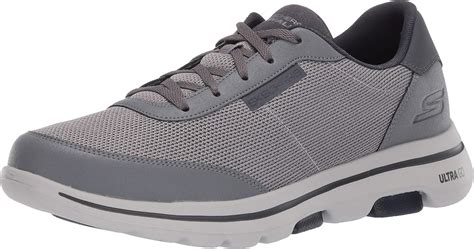 Skechers Mens Go 5 Forging Textured Knit Lace Up