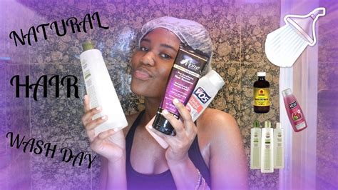 Natural Hair Wash Routine Youtube