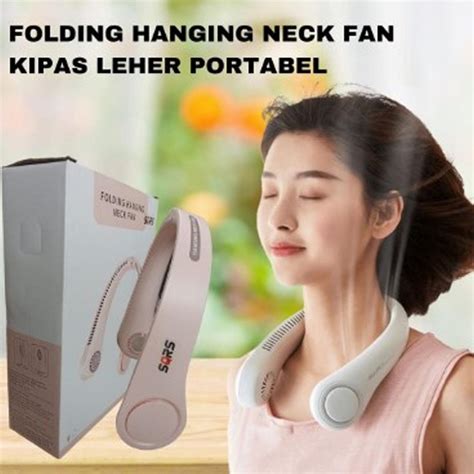 Jual Folding Hanging Neck Fan Sqrs Kipas Leher Charging Kipas Leher