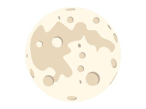 Premium Vector Moon Vector Icon