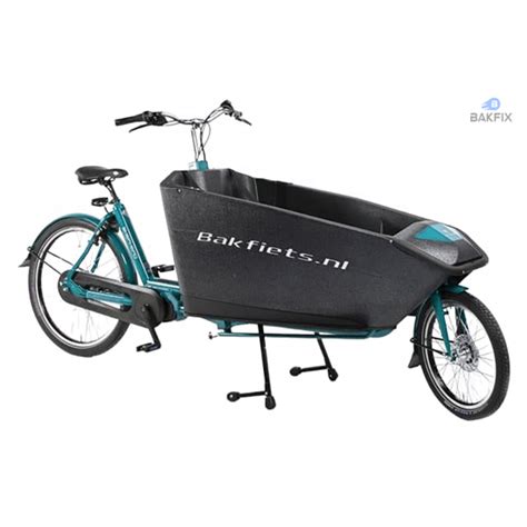 Bakfiets Nl Cargobike Long E Shepherd Bafang Middenmotor Bakfix Uw