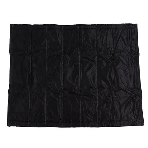 Fireplace Blanket, Black Space Saving Fireplace Draft Stopper Oxford ...