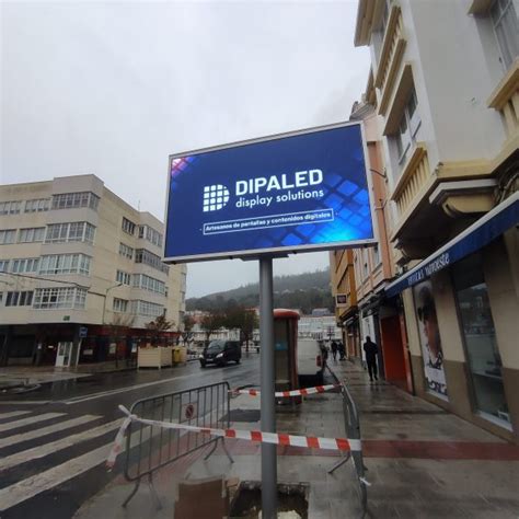 Pantallas LED Monoposte Para Publicidad DIPALED