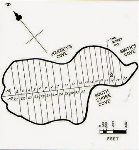 Oak Island Map With Lots | Printable Templates Free