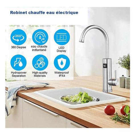 Robinet Chauffant Pour Cuisine Avec Chauffe Eau Int Gr Kw Bsf