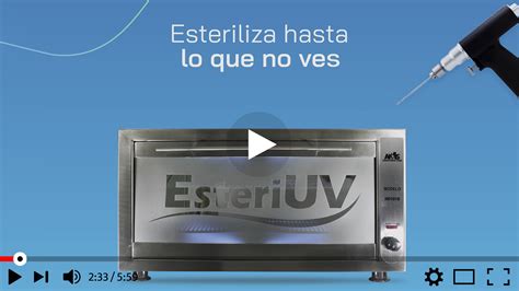 Esterilizador UV 28 Litros EsteriUV