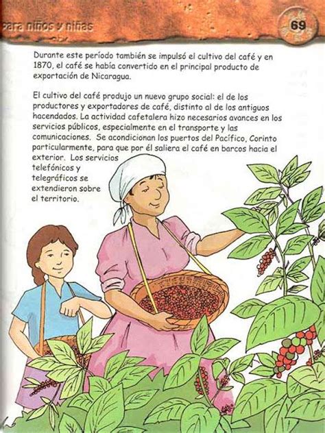 A Book With An Image Of A Woman Holding A Basket In Front Of Some Plants