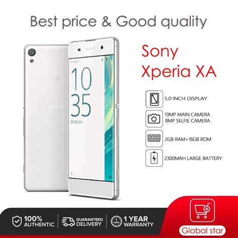 Sony Xperia Xa Dual F Dual Sim Card Refurbished Original Unlocked