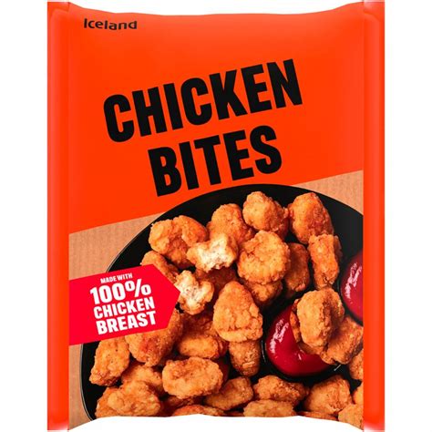 Iceland Chicken Bites 200g Breaded And Battered Chicken Iceland Foods