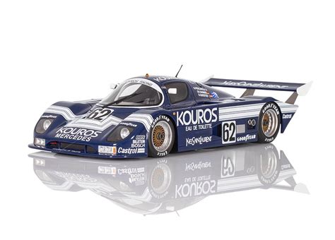 Sauber C8 Mercedes V8 Turbo Kouros Racing Team Le Mans 1986 Scale Model