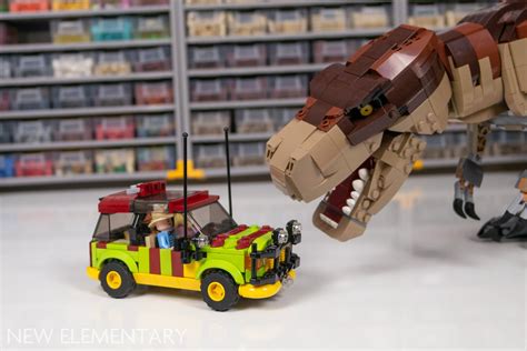 75936 Jurassic Park T Rex Rampage Set Review New Elementary LEGO