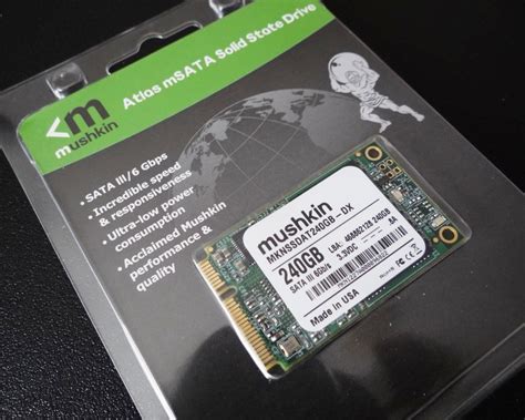 Mushkin Atlas 240GB mSATA SSD Review - Top Performance at an Unbeatable ...