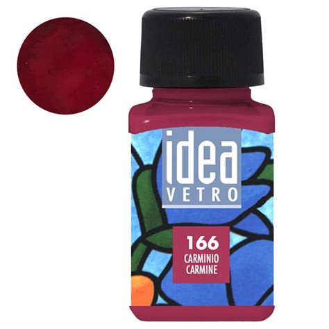 Farba do szkła Idea Vetro Maimeri 60 ml 166 Carmine Storm Sklep